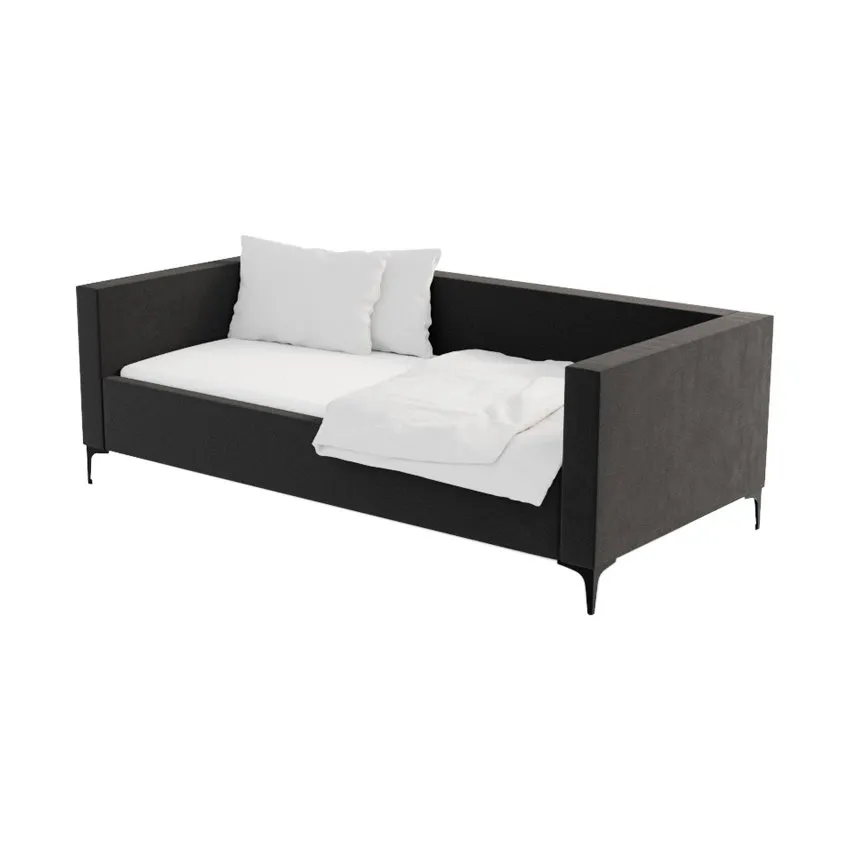 Europe Baby Square+ Sofabett - Juke - 90 x 200 cm - Onyx
