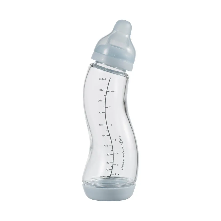 Difrax S-Flasche Glas Schmal 250 ml