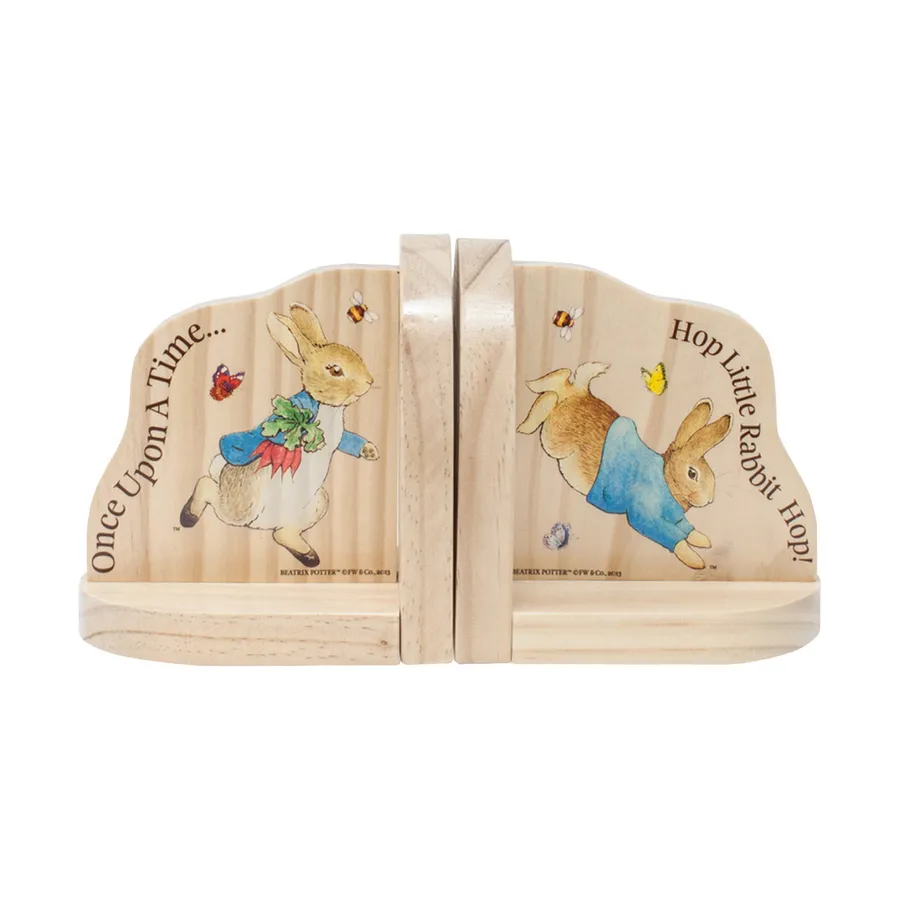 Rainbow Designs Buchstützen - Peter Hase - Holz
