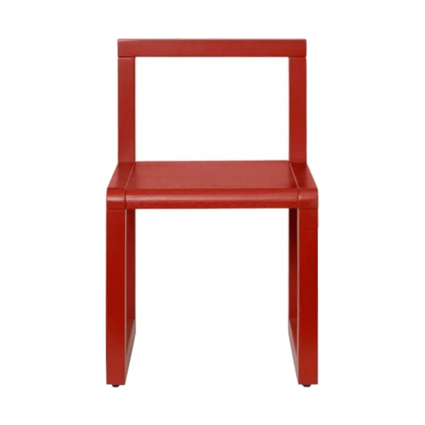 Ferm Living Little Architect Kinderstuhl Poppy Red