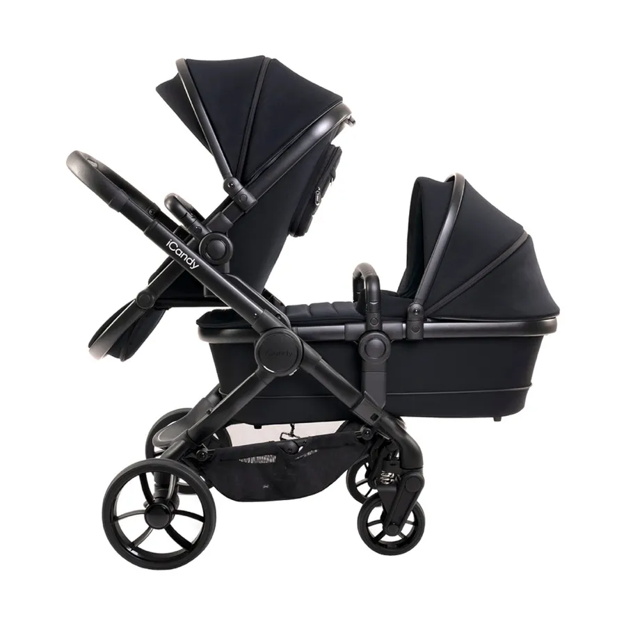 ICandy Peach 7 Geschwisterkinderwagen - Essential Bundle