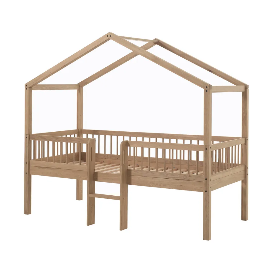 Vipack Hausbett mit Leiter – Forrest – 90 x 200 cm