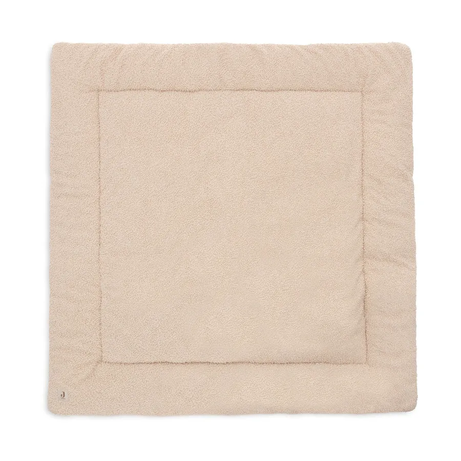 Jollein Laufstallteppich - 100 x 100 cm - Boucle Naturel