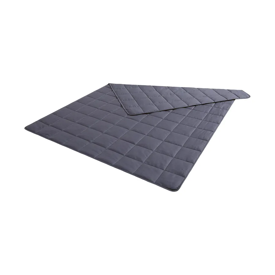 Polydaun Gewichtsdecke – Anthrazit – 140 × 200 cm