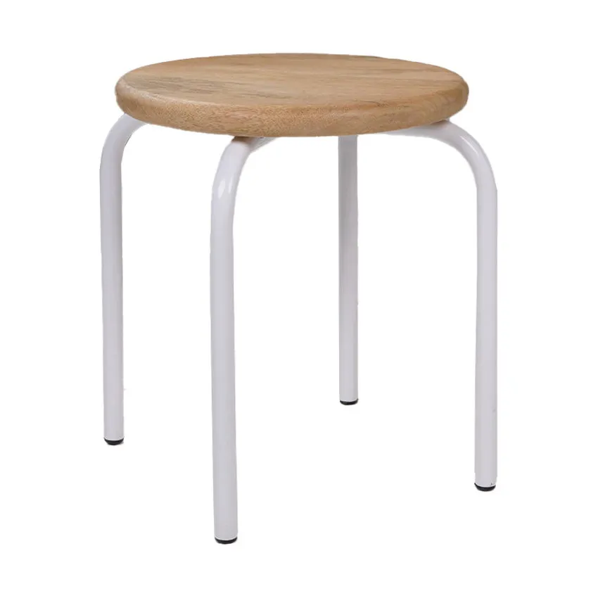 Kidsdepot Hocker - Circle - Weiß (2 Stück)