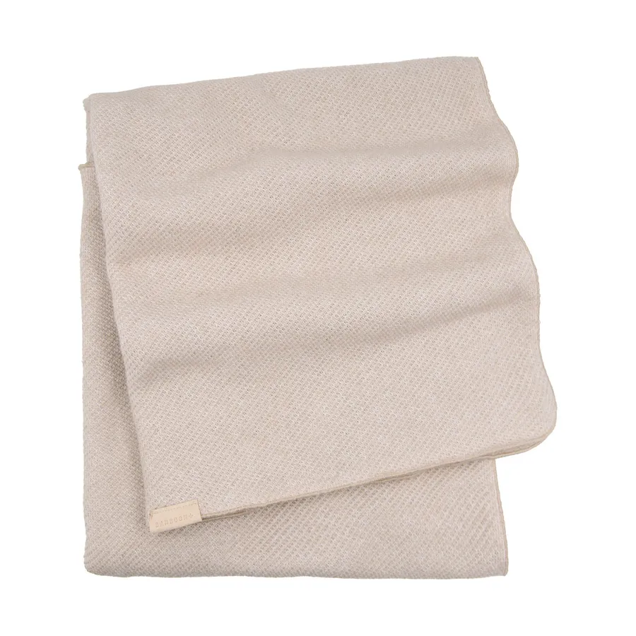 Babydecke aus gebürstetem Bambus – 80 x 80 cm