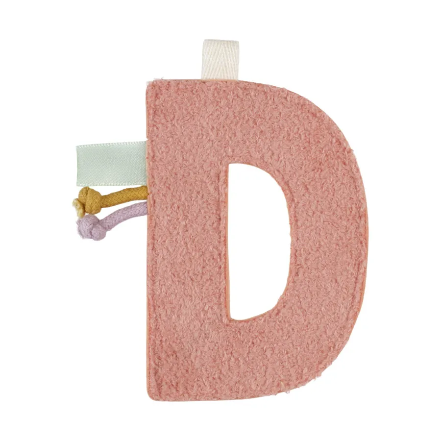 Little Dutch Girlanden-Element - Buchstabe D - Rosa