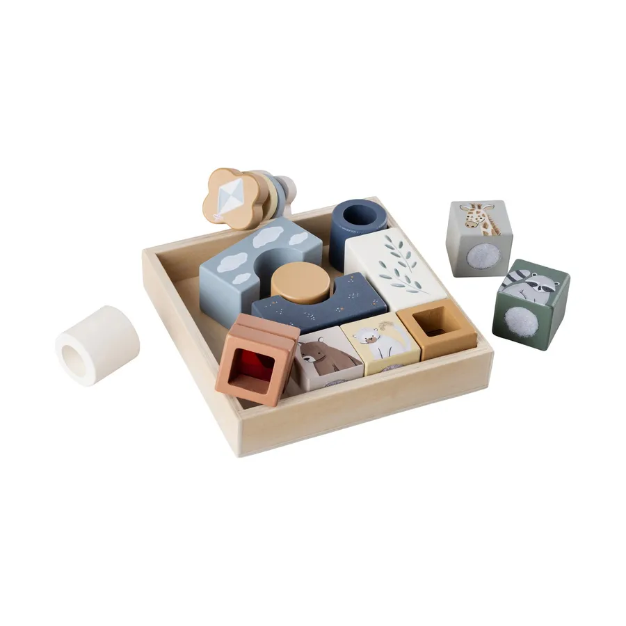 Sebra World of Sebra Bausteine - Holz