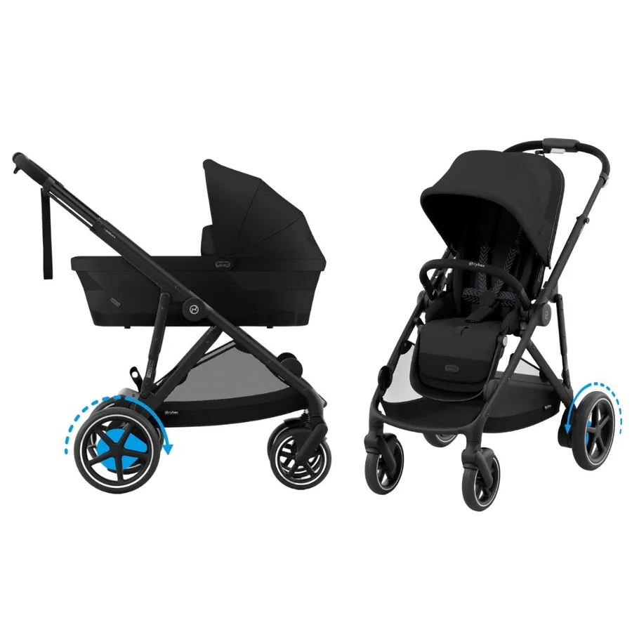 Cybex Kinderwagen Set - e-Gazelle S 3-in-1 Set M