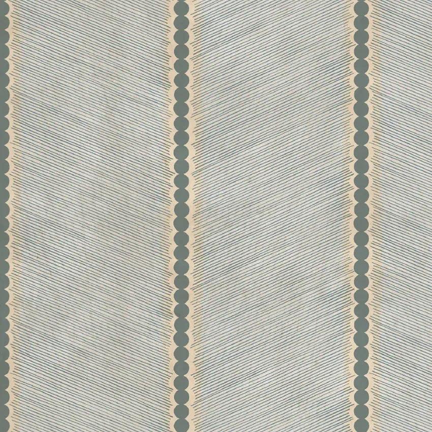 Bibelotte Tapete - Chevron - Denim Blue