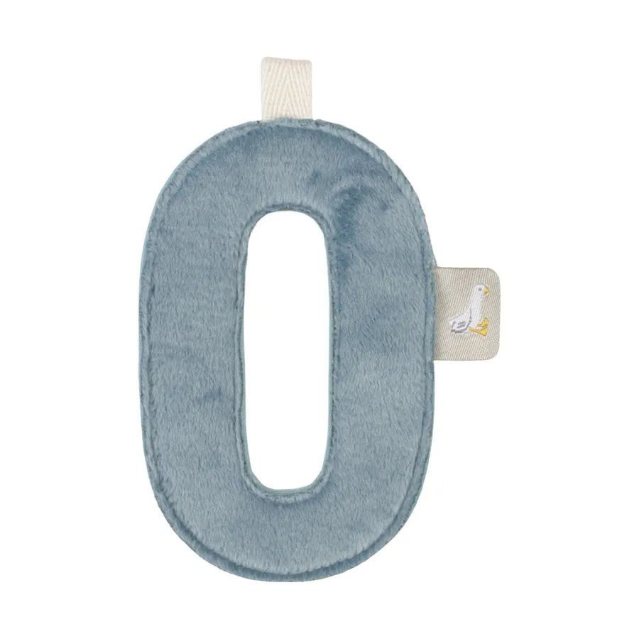 Little Dutch Girlanden-Element - Buchstabe O - Blau