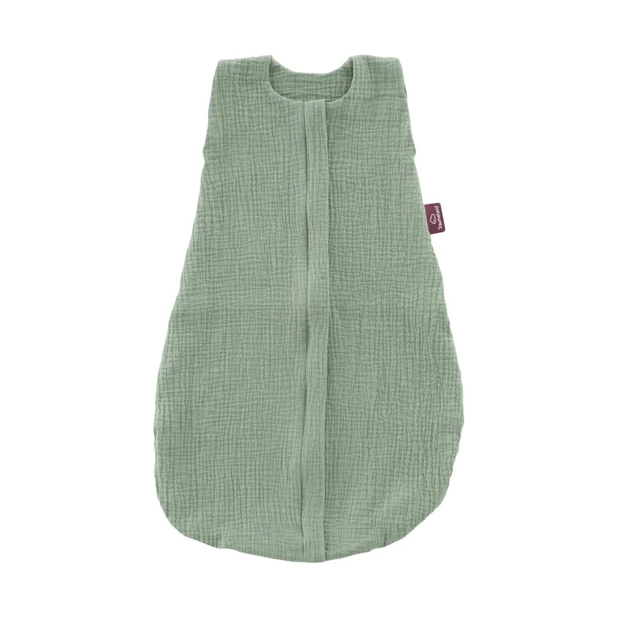 Träumeland Sommerschlafsack Liebmich - Cotton Muslin - Sage Green