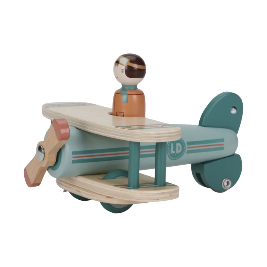 Little Dutch Holz Spielzeugflugzeug