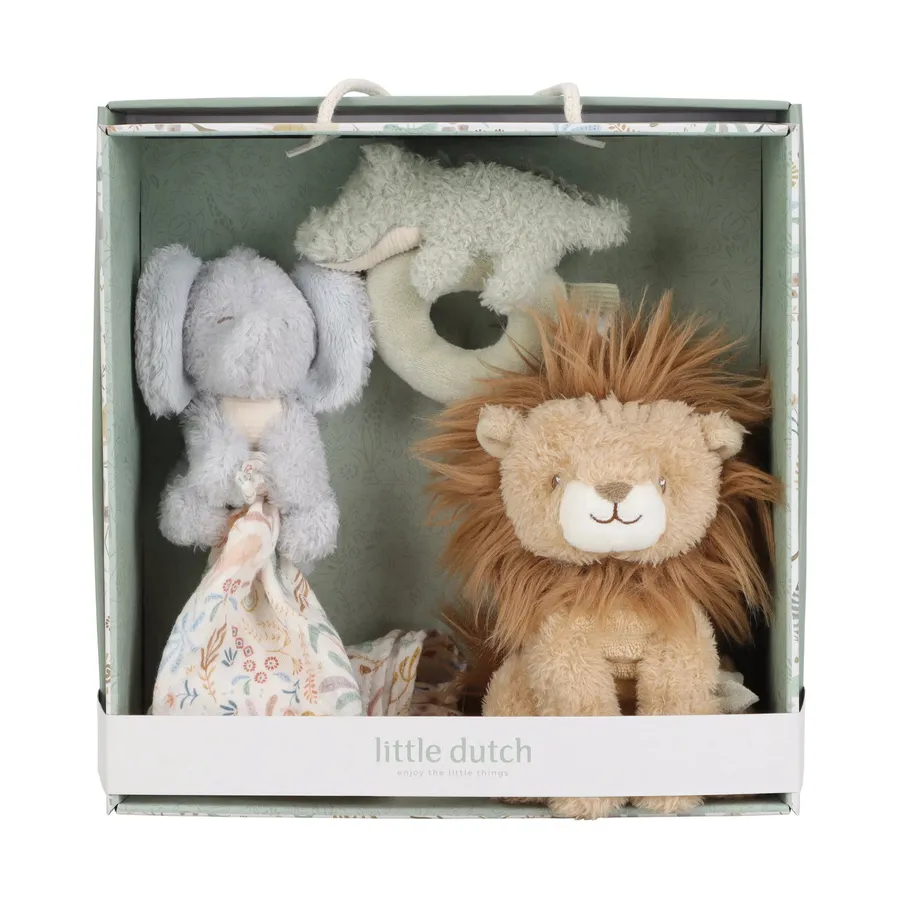 Little Dutch Geschenkset - Safari Friends