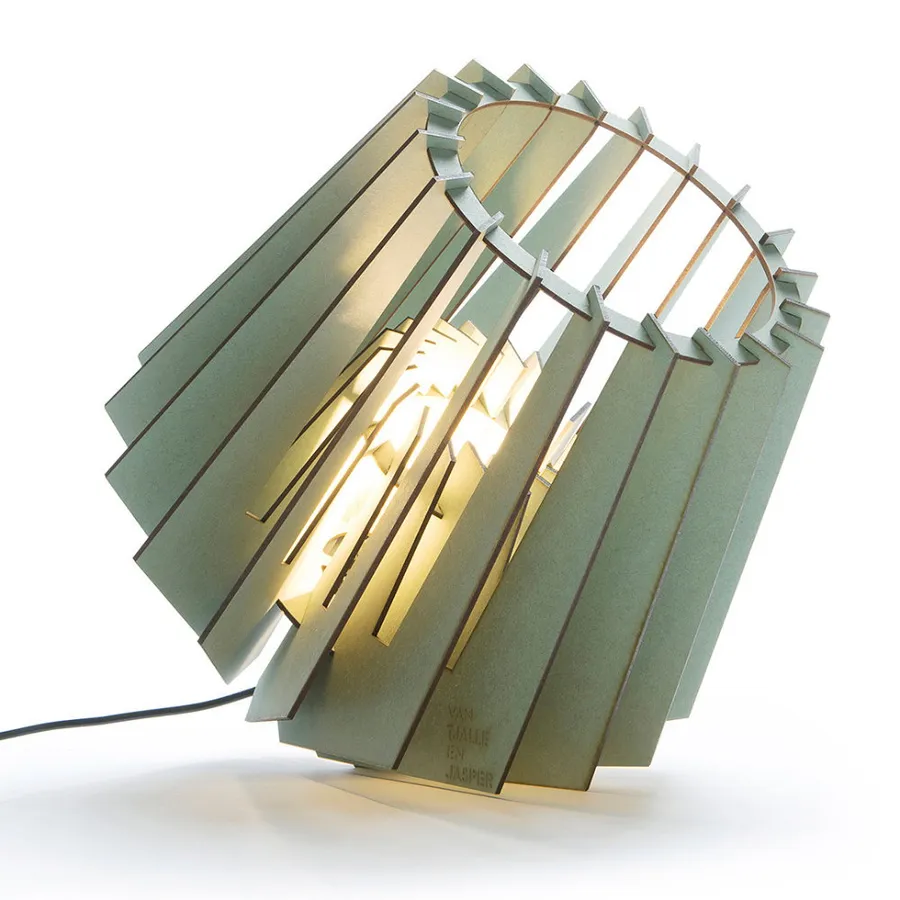 Van Tjalle en Jasper Mini-Spot Tischlampe - Dirty Mint