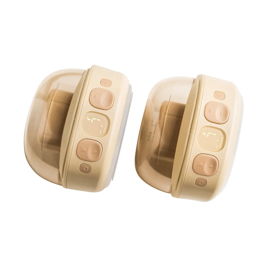 Hegen Tragbare Kabellose Milchpumpe – 2 Stück – 180 ml – Nude
