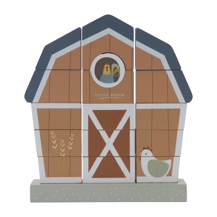 Little Dutch Little Farm Stapelspiel
