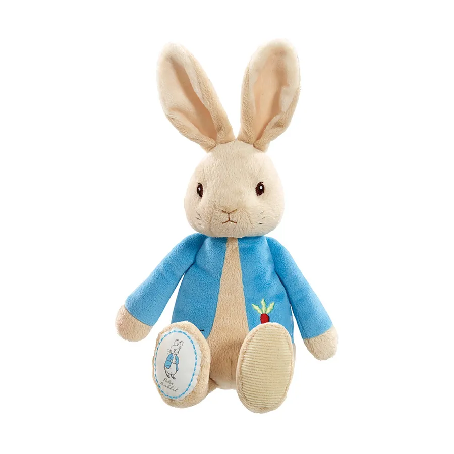 Rainbow Designs Kuscheltier - Peter Hase  - Blaue Jacke - 30 cm