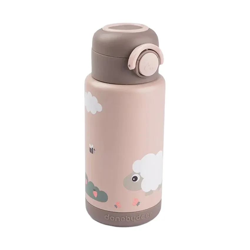 Done by Deer Thermoflasche- Tiny Farm - Powder - 340 ml