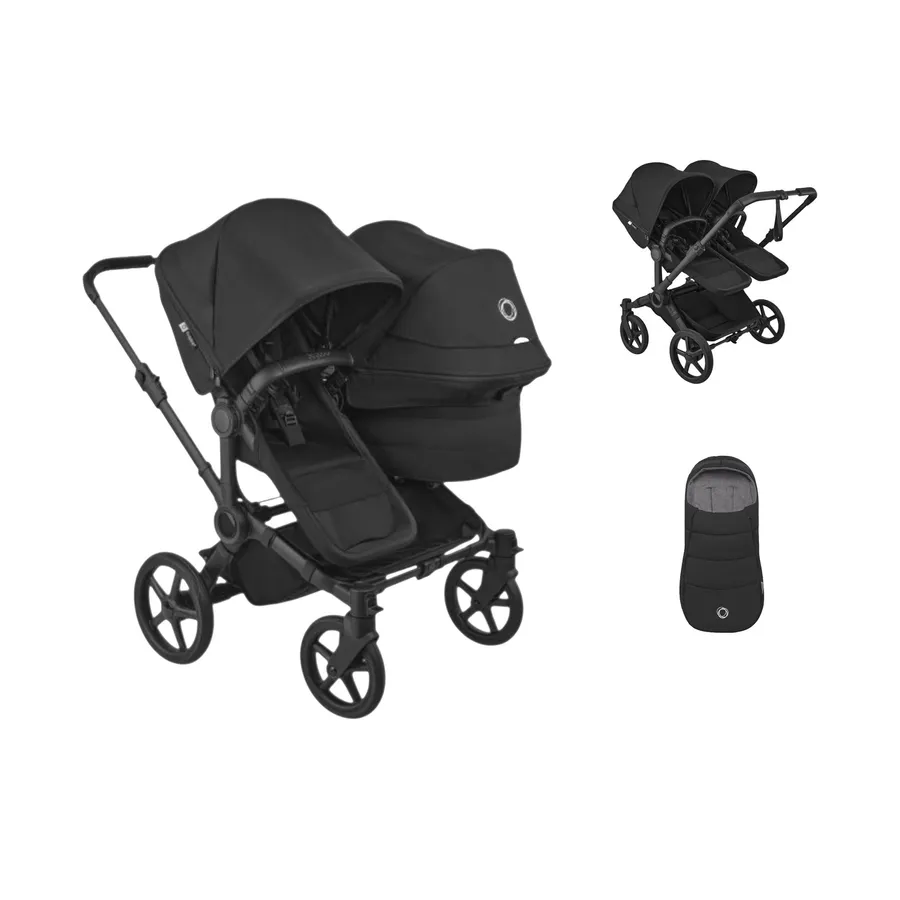 Bugaboo Donkey 6 Geschwisterkinderwagen - Essentiële Bundel