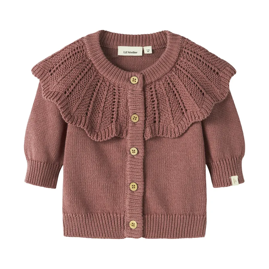 Lil' Atelier Withered Rose Strickjacke 