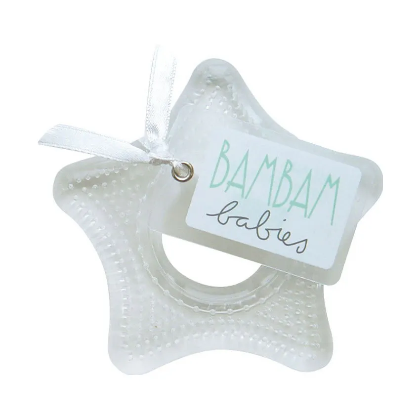 BamBam Beißring Transparent