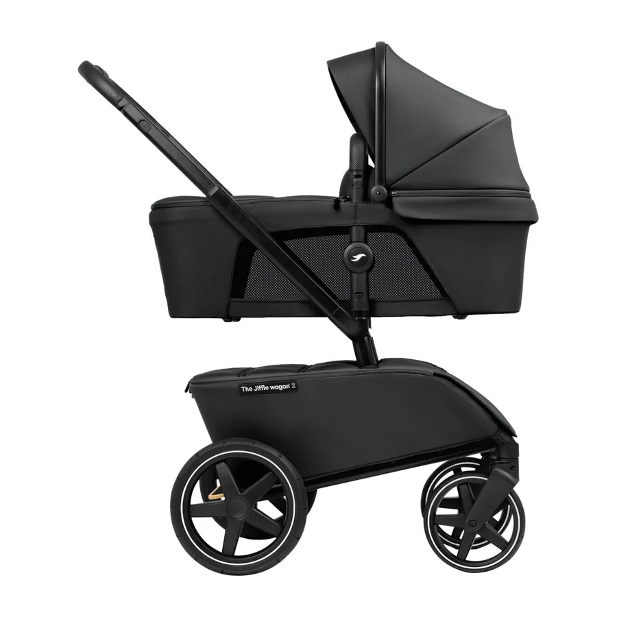 The Jiffle Wagon 2 Kinderwagen 6-in-1 - Black