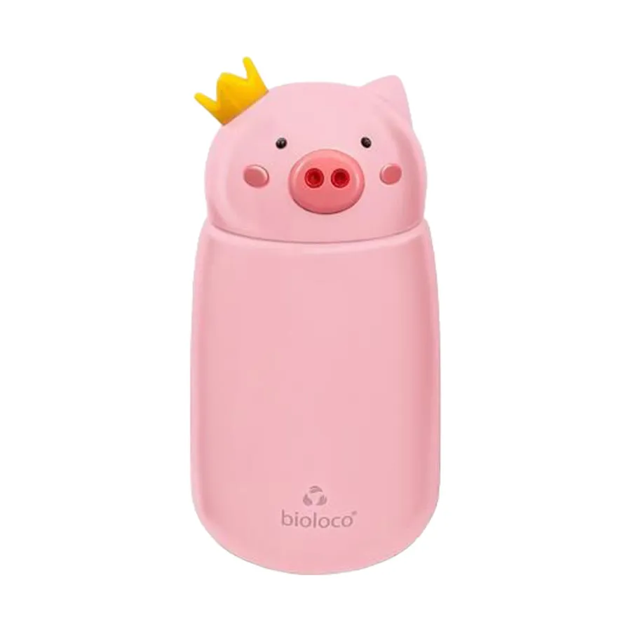 Chic.mic Schweinchen Trinkflasche - Edelstahl