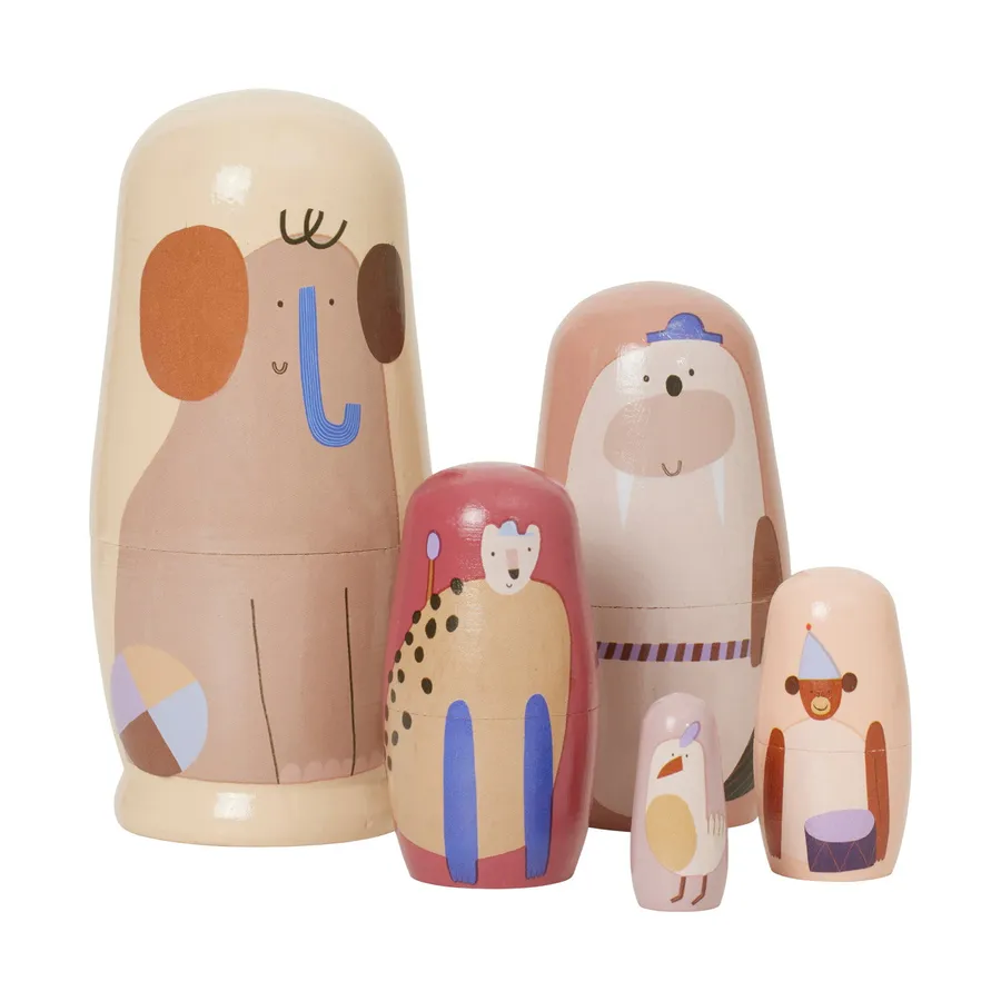 Critter Nesting Dolls - Multi 1104266399