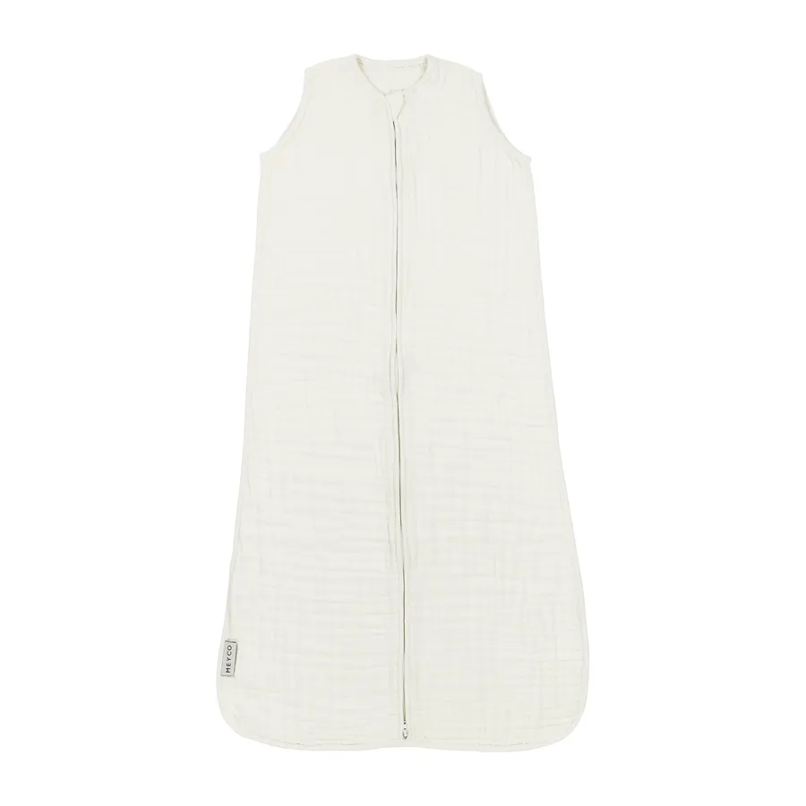 Meyco Uni Slaapzak - Zomer - Offwhite