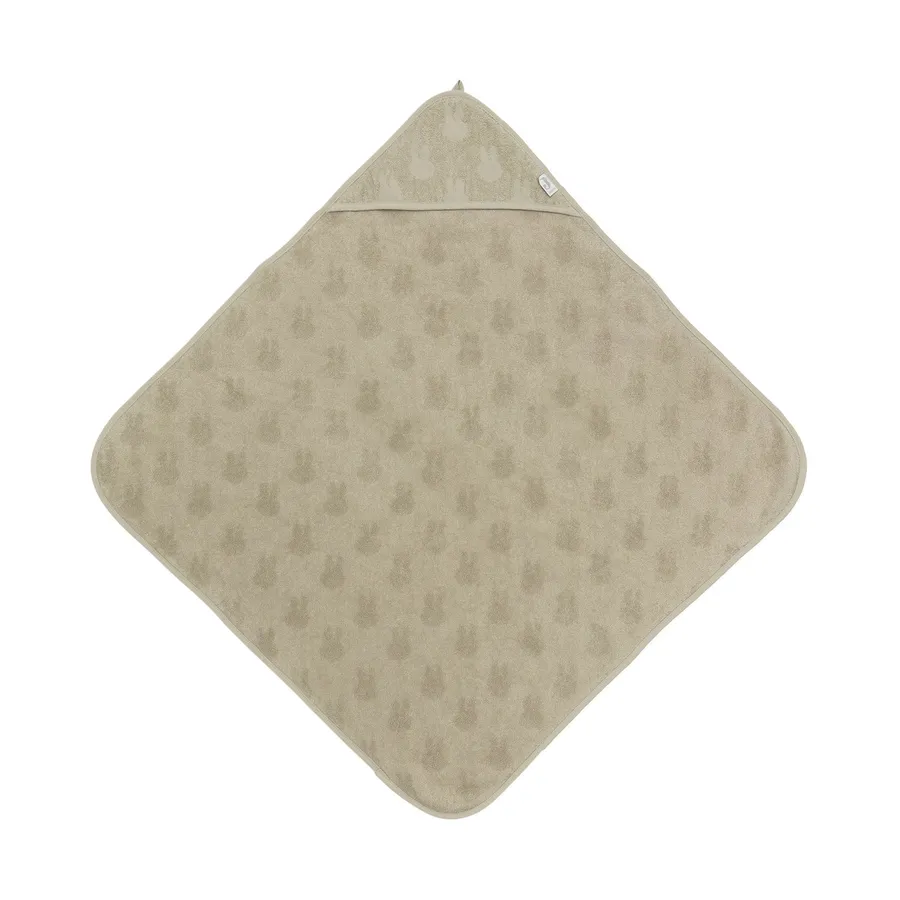 Jollein Jacquard Badecape Miffy - Frottee - 75x75 cm