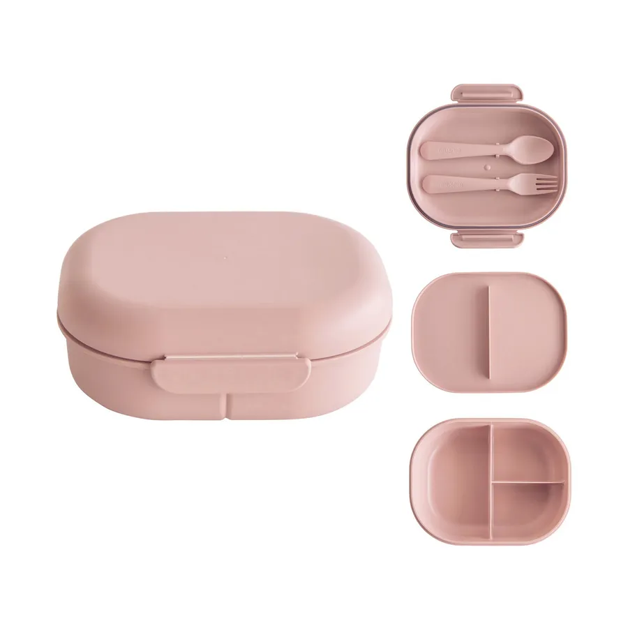 Mushie - Lunchbox Inkl. Besteck