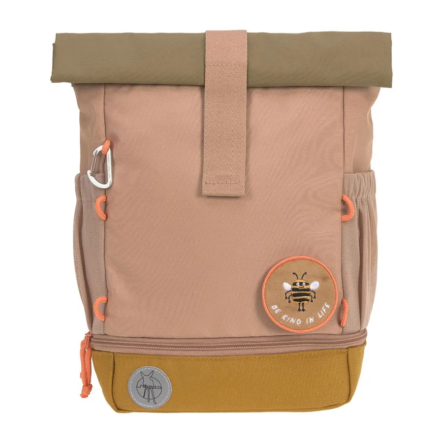 Lässig Rolltop Mini-Rucksack Nature
