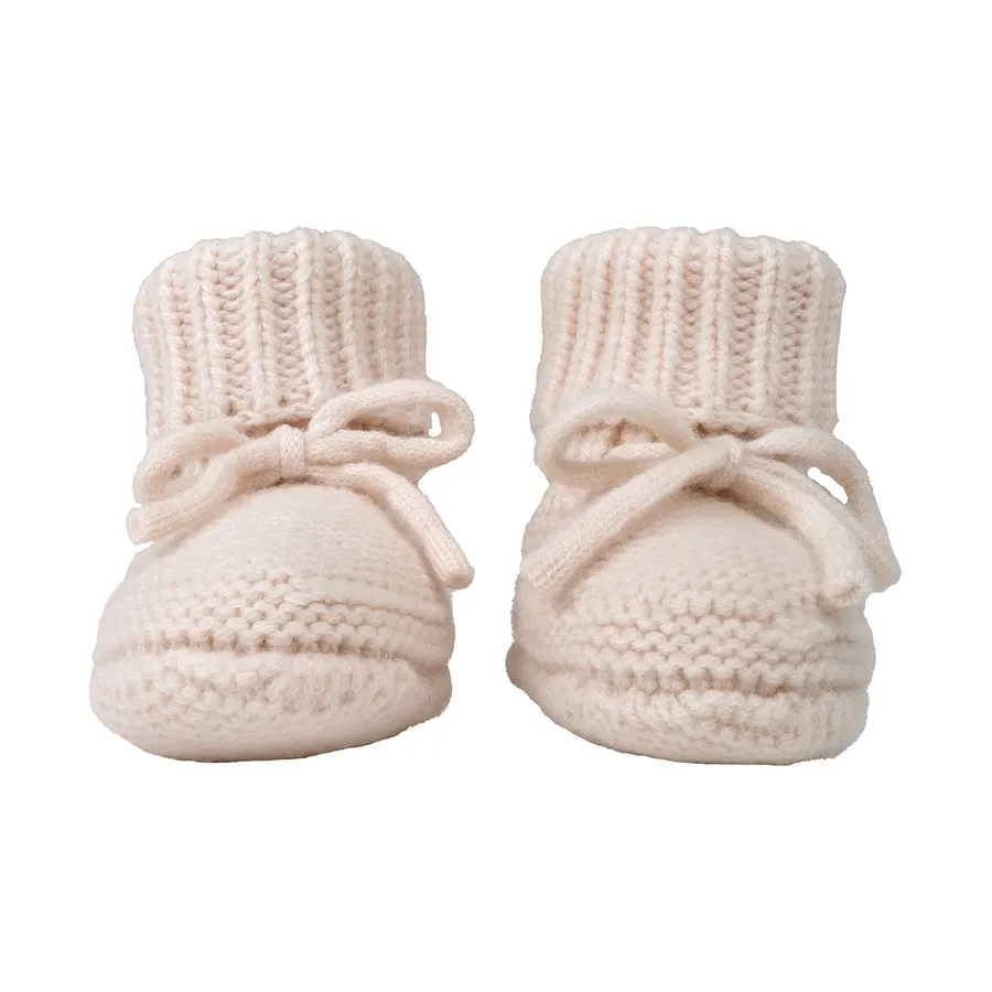 Lodger Hausschuhe - Merino Wool - Birch - 6-12 Monate
