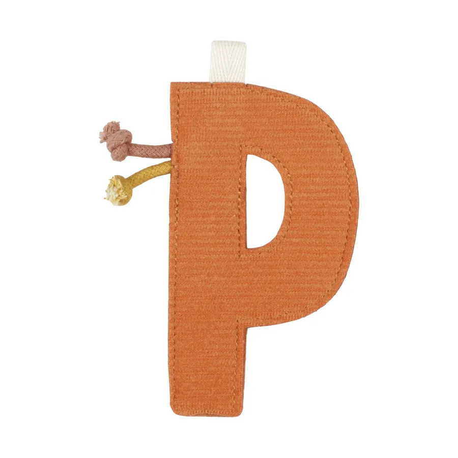 Little Dutch Girlanden-Element - Buchstabe P - Orange