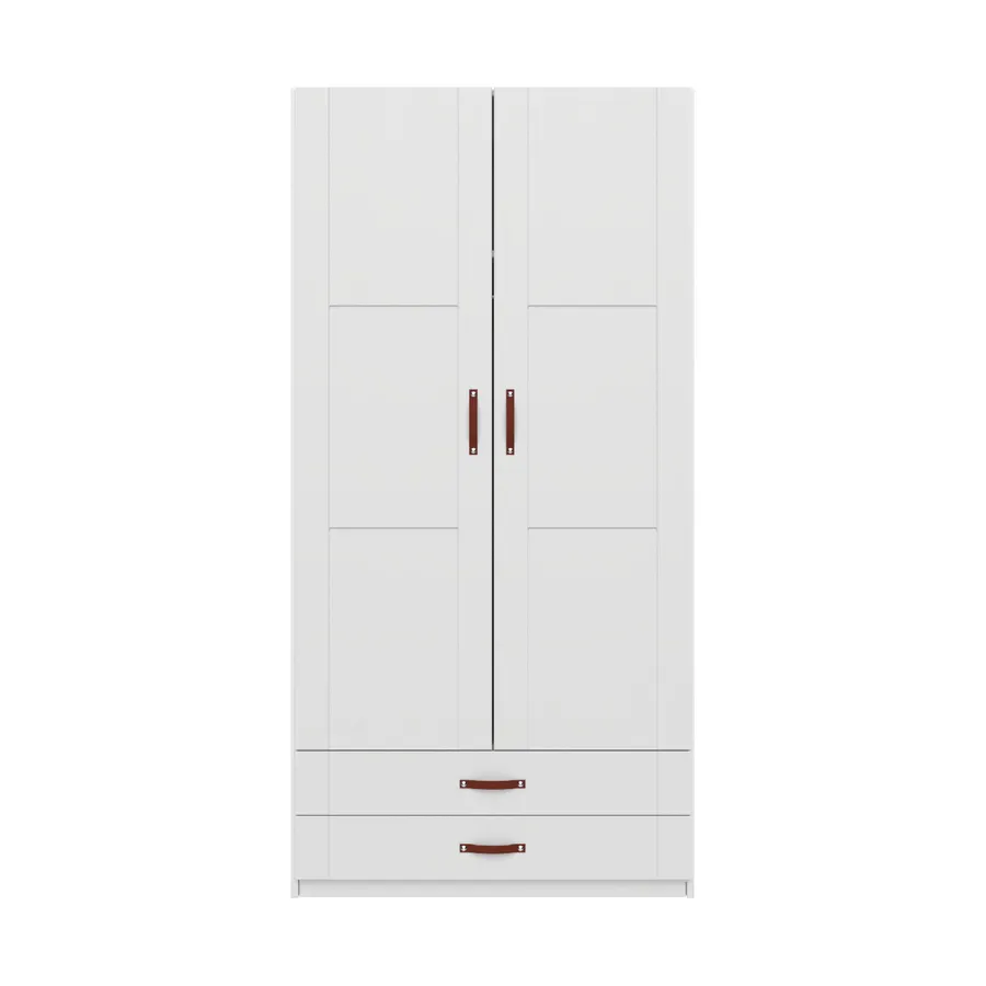 Lifetime Kidsrooms Kleiderschrank - 2 türig - 2 schubladen