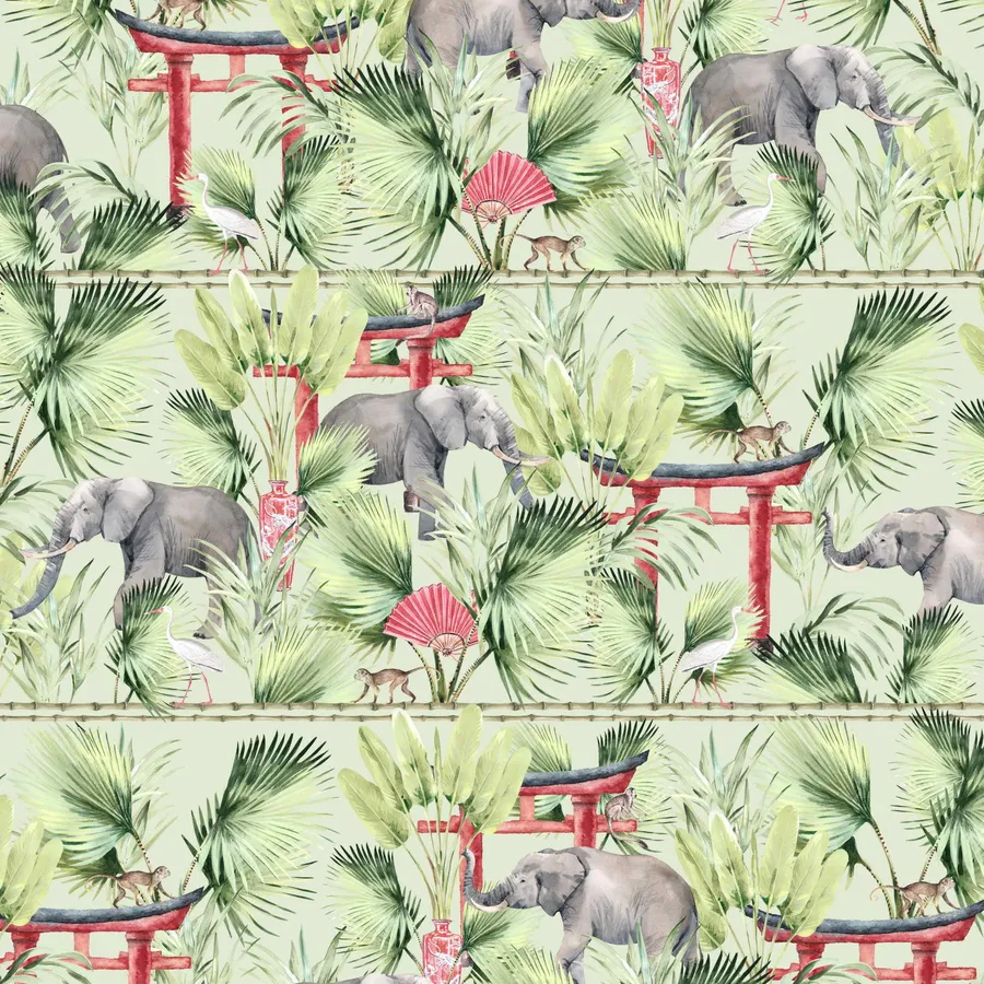 Creative Lab Amsterdam Ritual Elephant Tapete