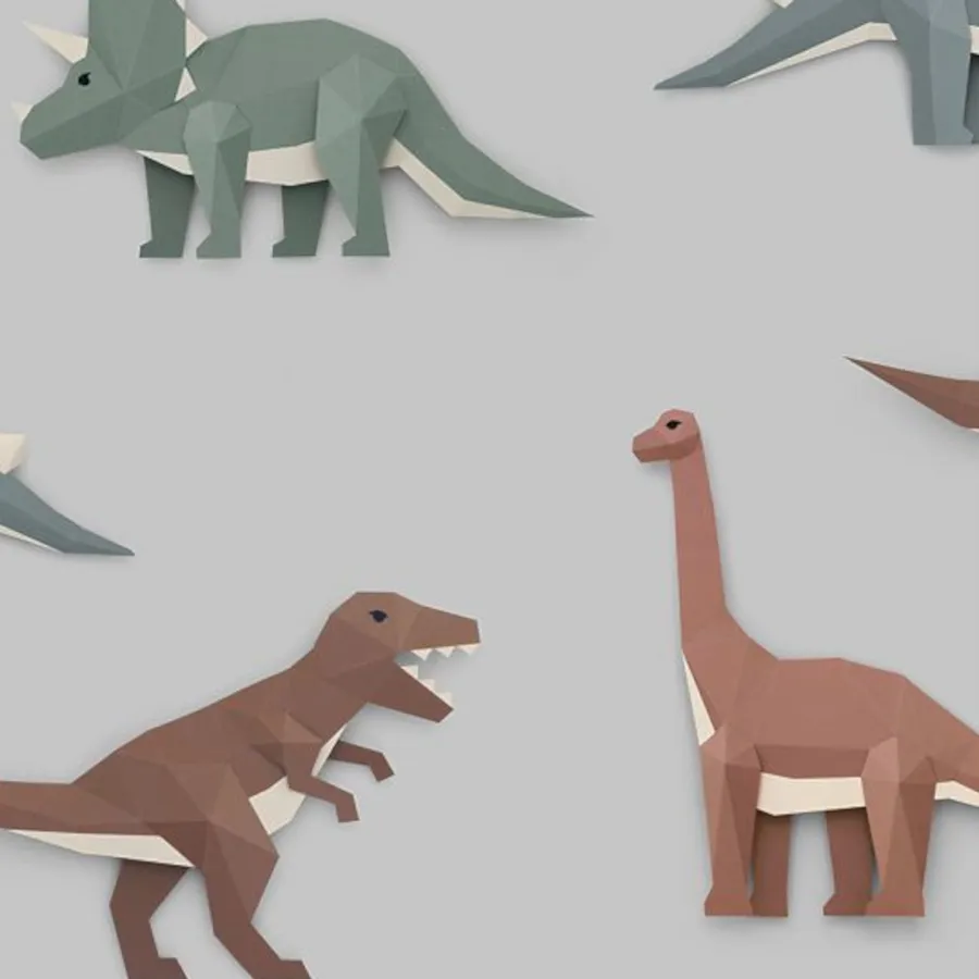 Studio Ditte Dinosaurier Tapete