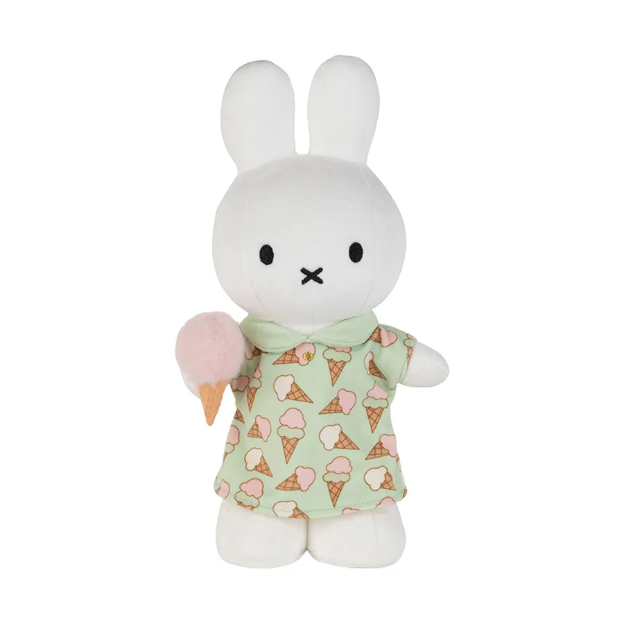 Bon Ton Toys Kuscheltier- Miffy Standing Icecream Dress - 24 cm - Multicolor