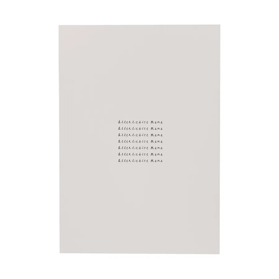 Ikpakjein Poster A4 - Allerliebste Mama
