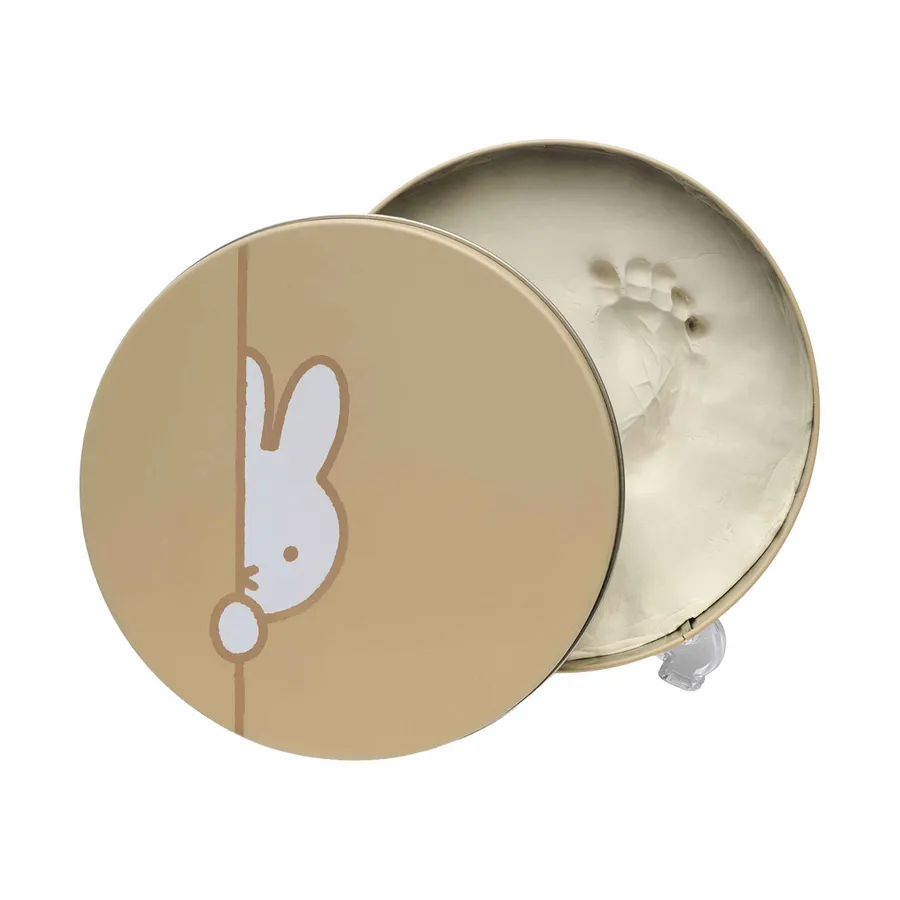 Dooky Hand- und Fußabdruckdose – Miffy – Rund