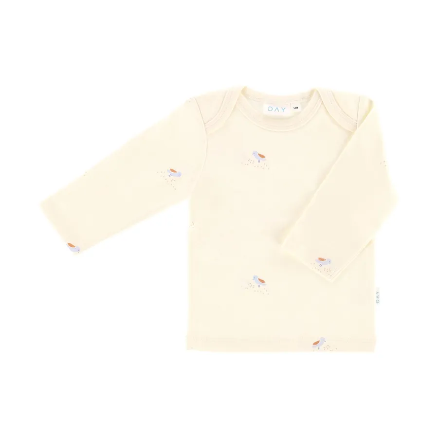 DAY T-Shirt Langarm – Creme