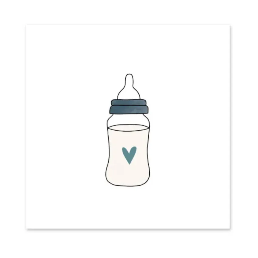 Studio Jans Mini-Karte – Milchflasche 