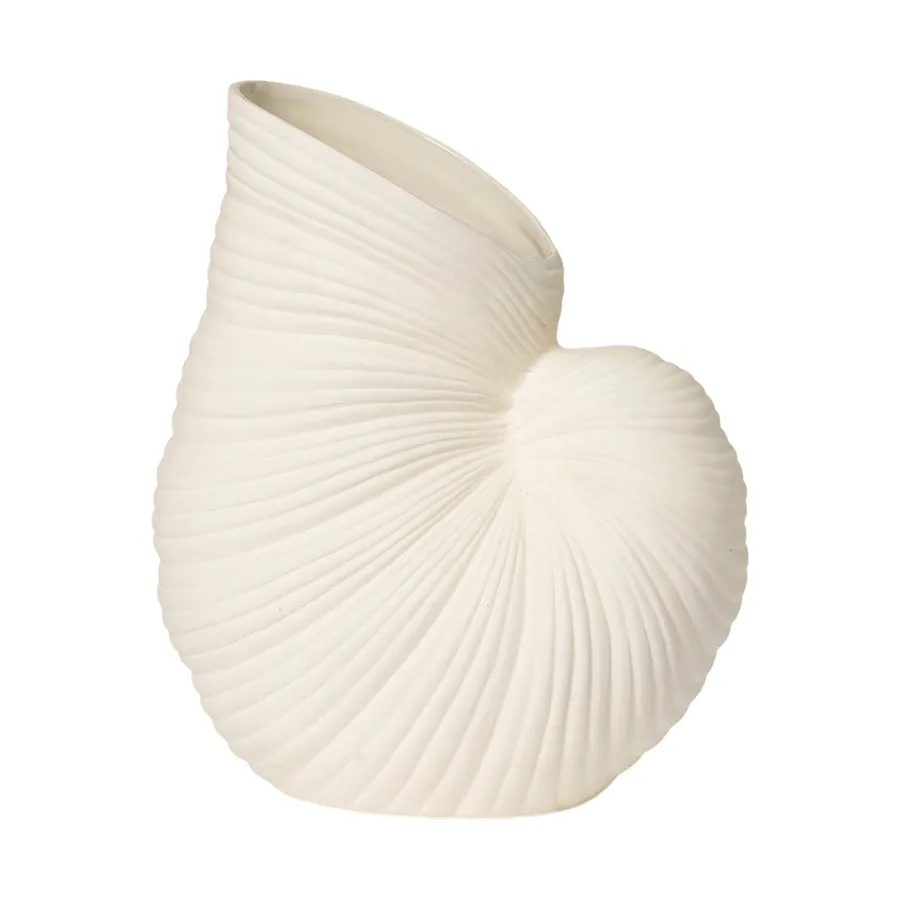 Ferm Living Muschelvase - Off-White