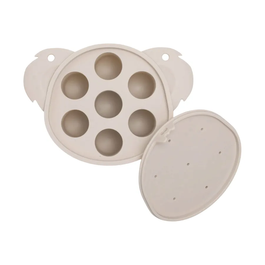 Bo Jungle Fruit Feeder Silikon Tray - Dune