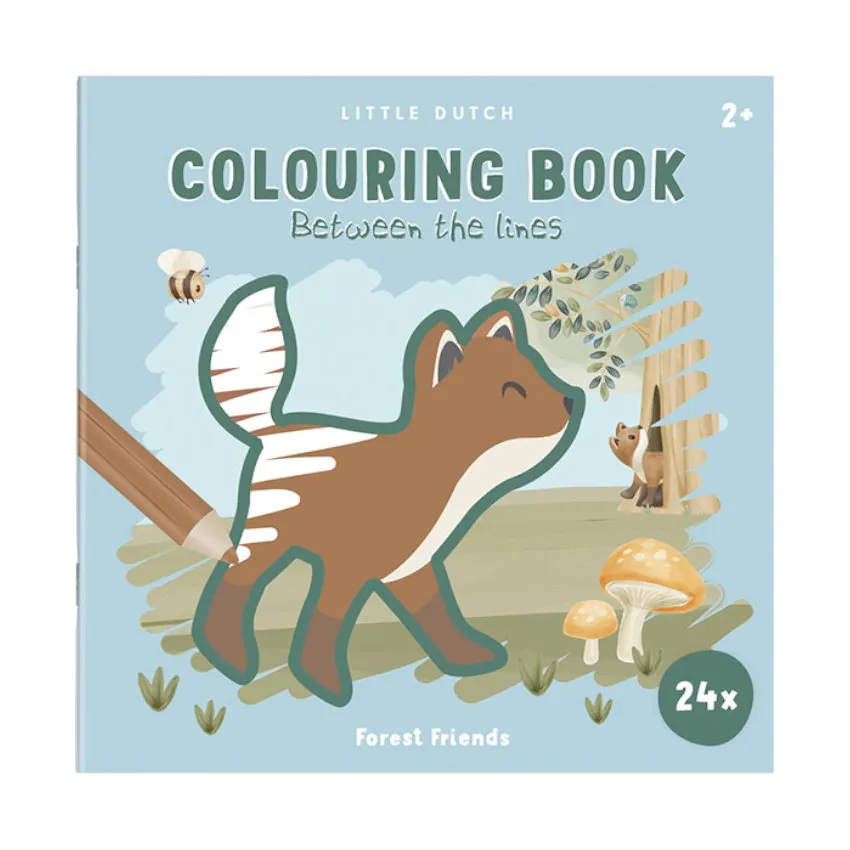Little Dutch Malbuch - Forest Friends