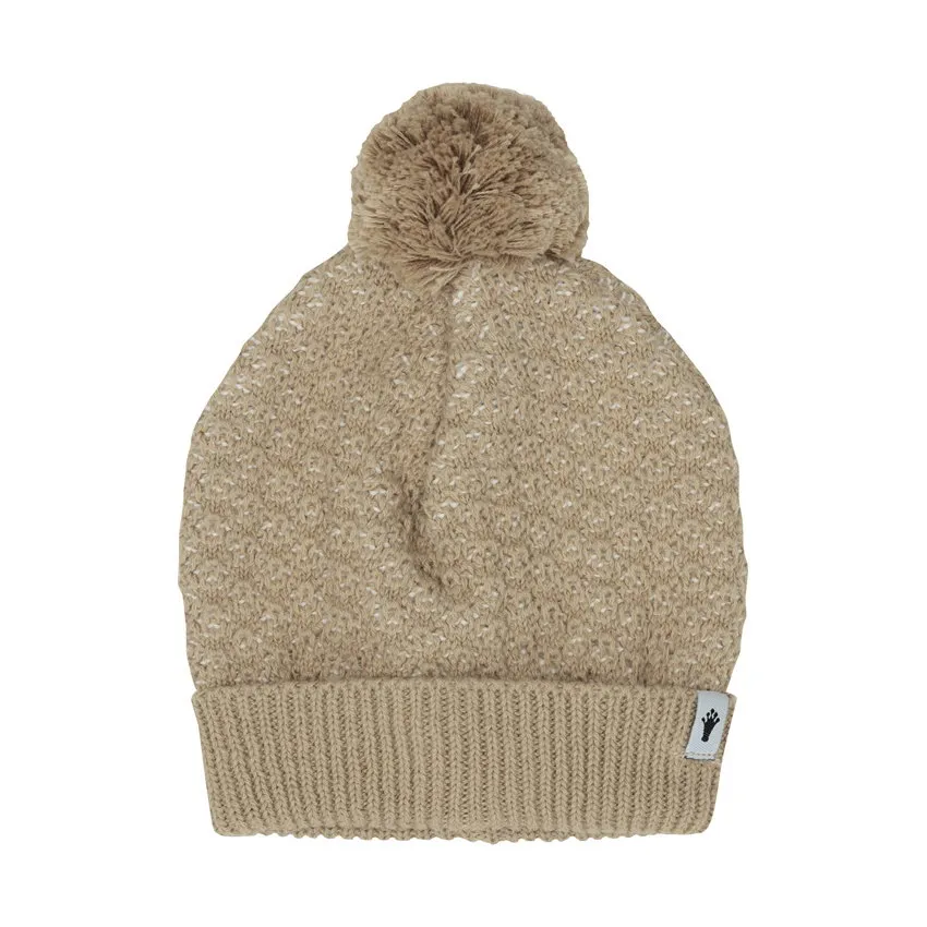 Kleine Baby Mütze Pompom - Filipe Beige