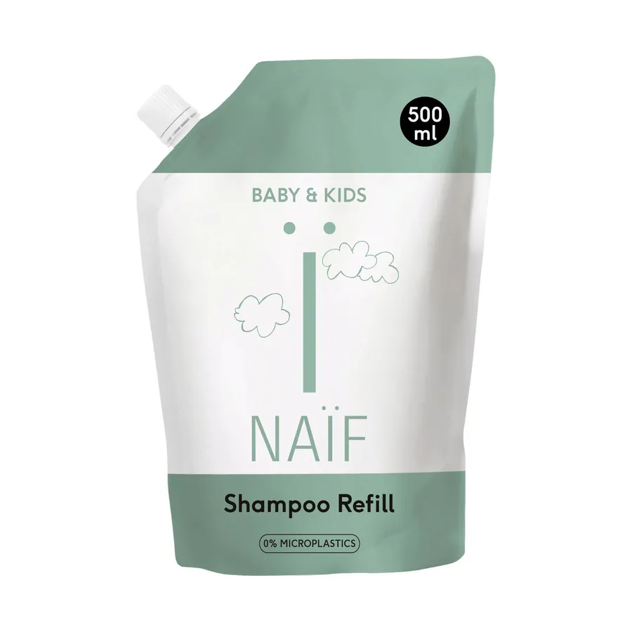 Naïf Nährendes Shampoo für Baby & Kids Nachfüllpackung 500ml