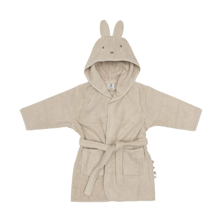 Jollein Frotteebademantel Miffy Warm Sand 1-2 Jahre