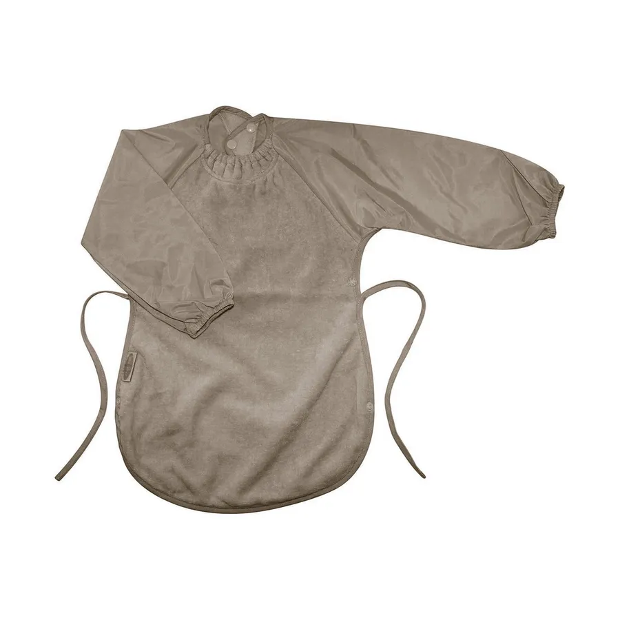 Silly Billyz Lätzchen - Towel Messy Eater - Taupe